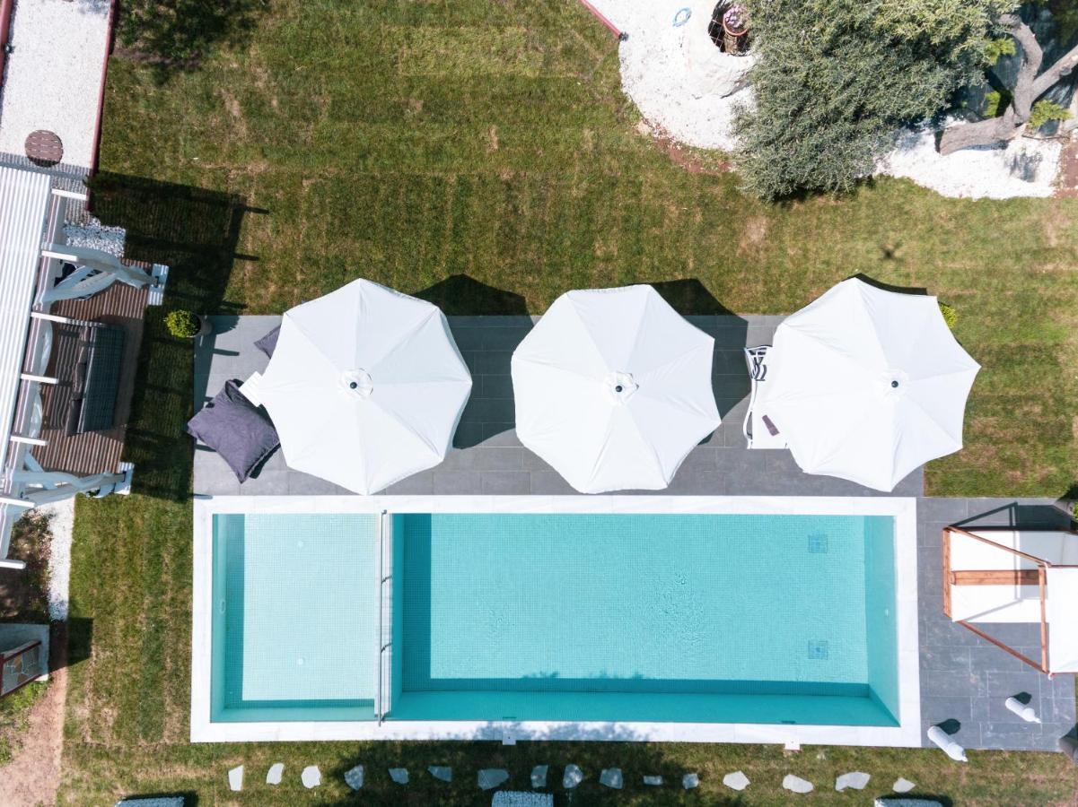 Fokas Luxury Villa Prínos エクステリア 写真