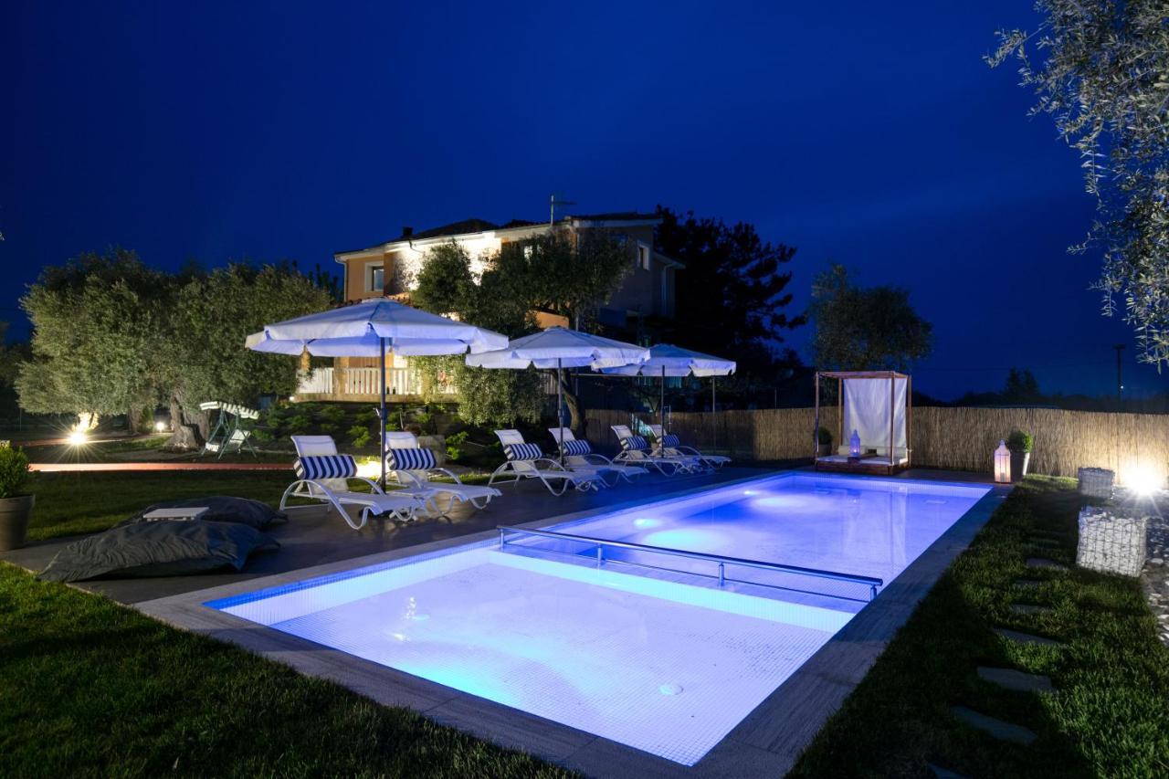 Fokas Luxury Villa Prínos エクステリア 写真
