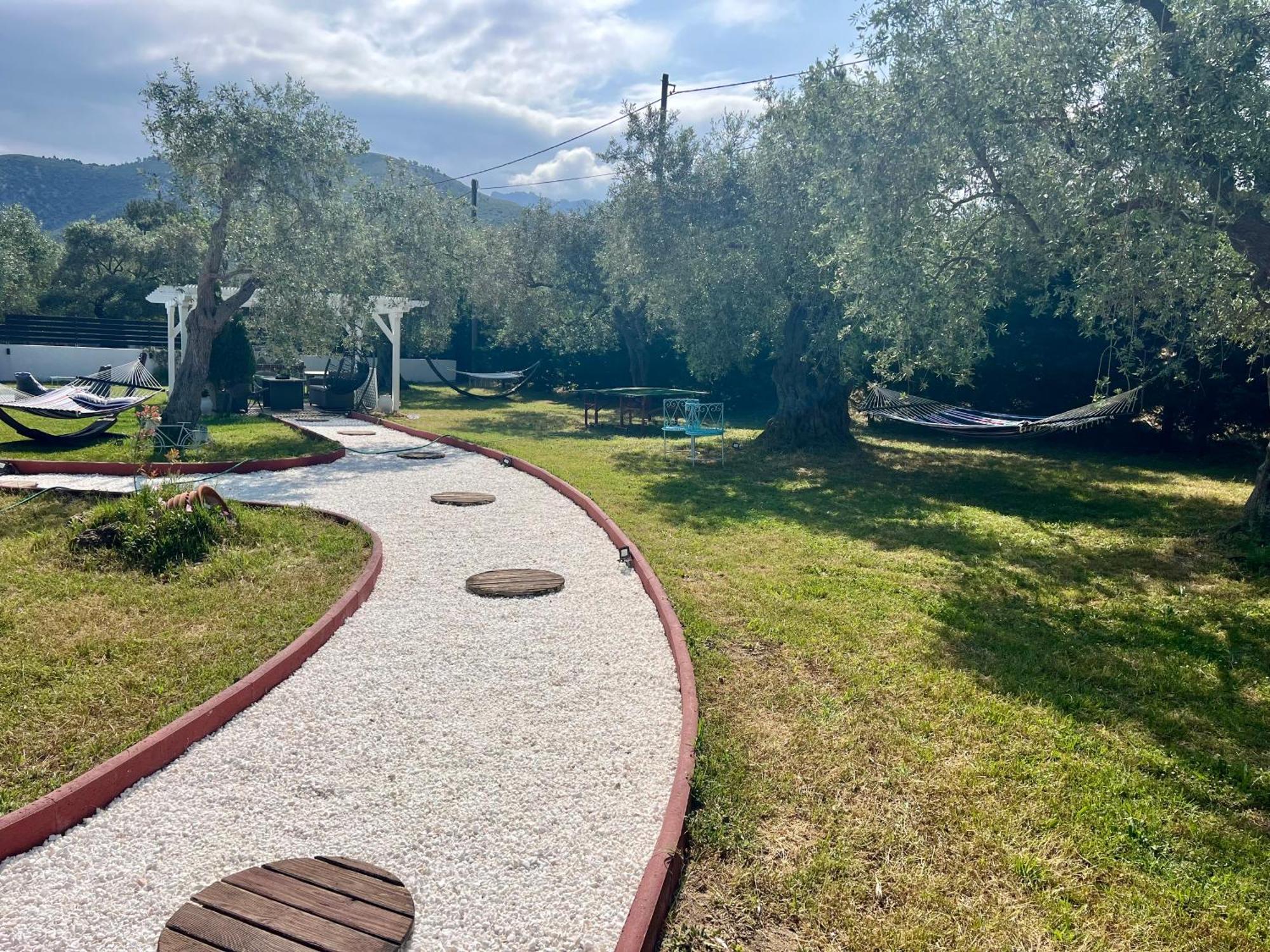Fokas Luxury Villa Prínos エクステリア 写真