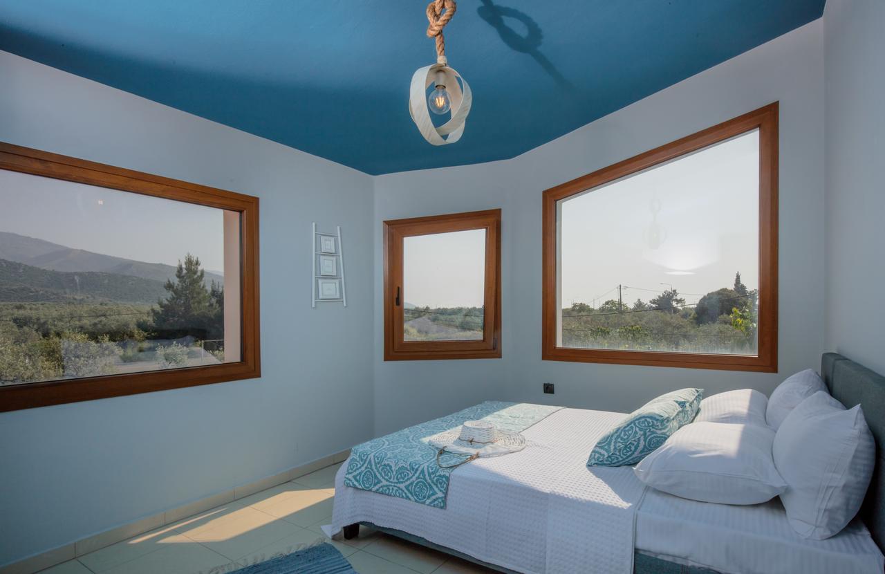 Fokas Luxury Villa Prínos エクステリア 写真