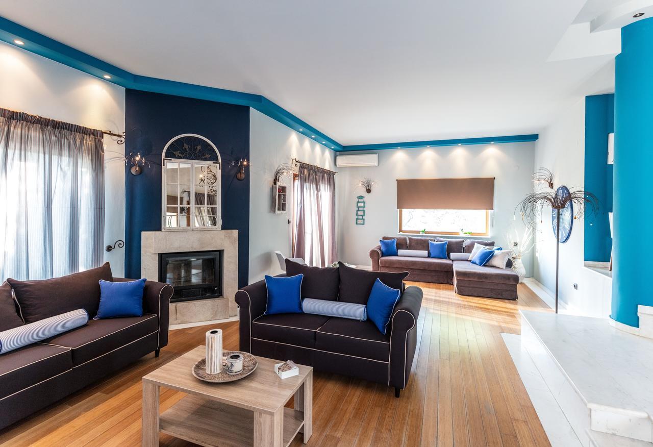 Fokas Luxury Villa Prínos エクステリア 写真