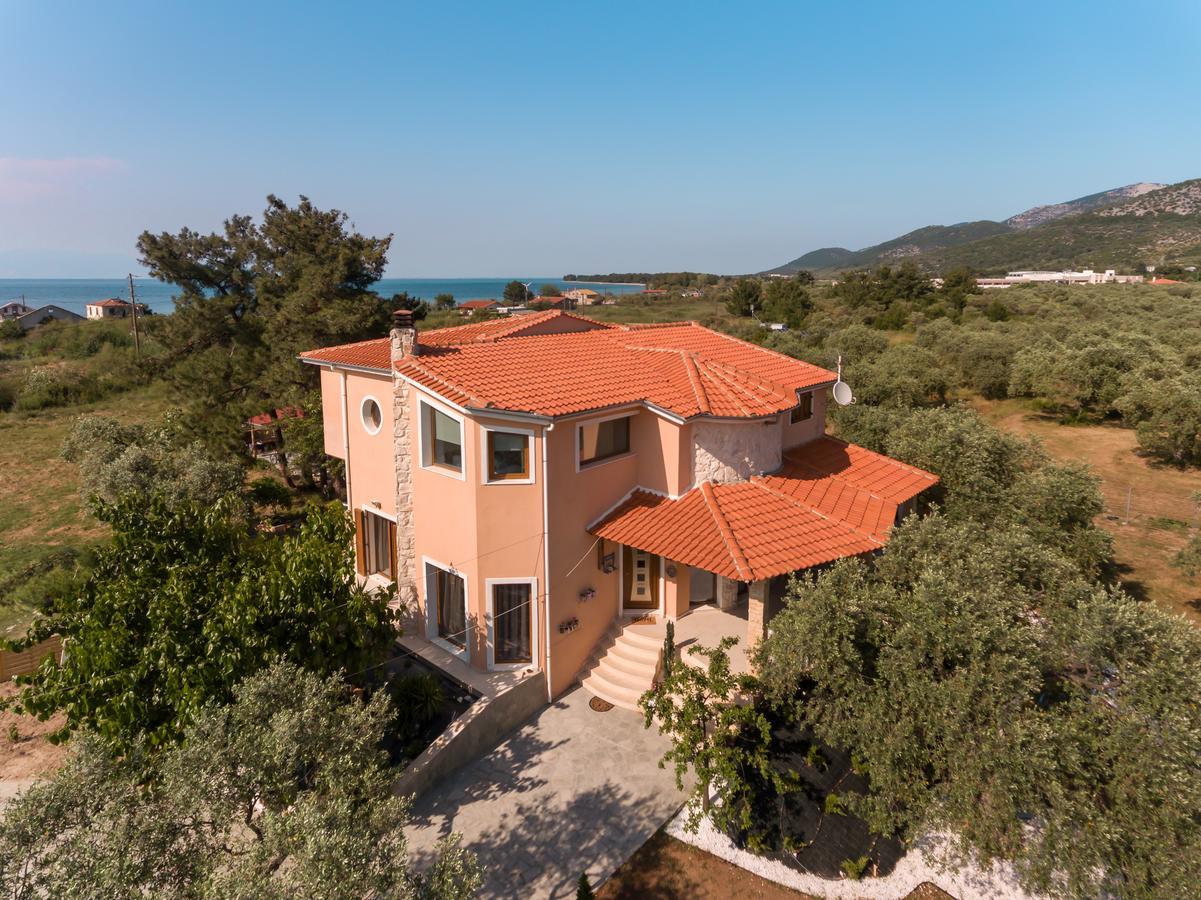 Fokas Luxury Villa Prínos エクステリア 写真