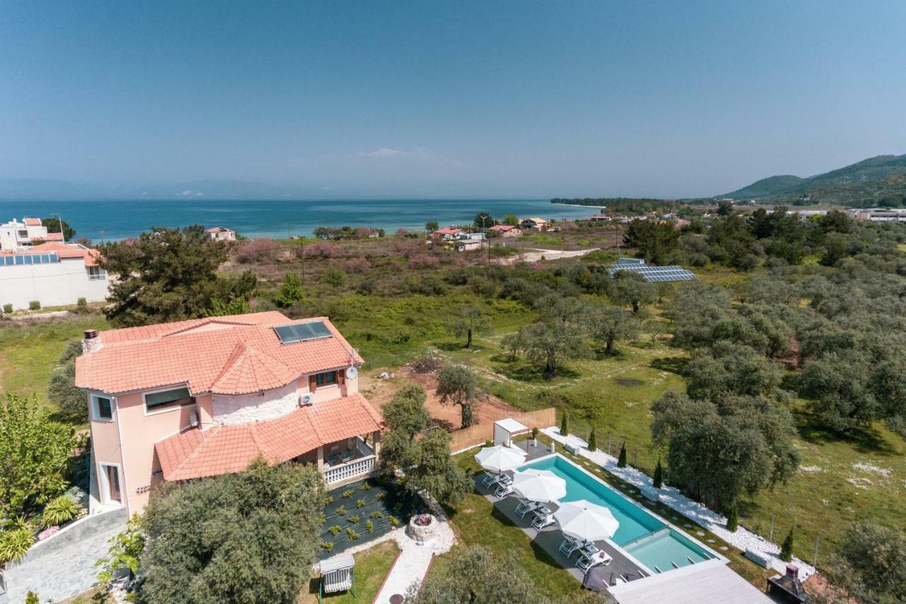 Fokas Luxury Villa Prínos エクステリア 写真