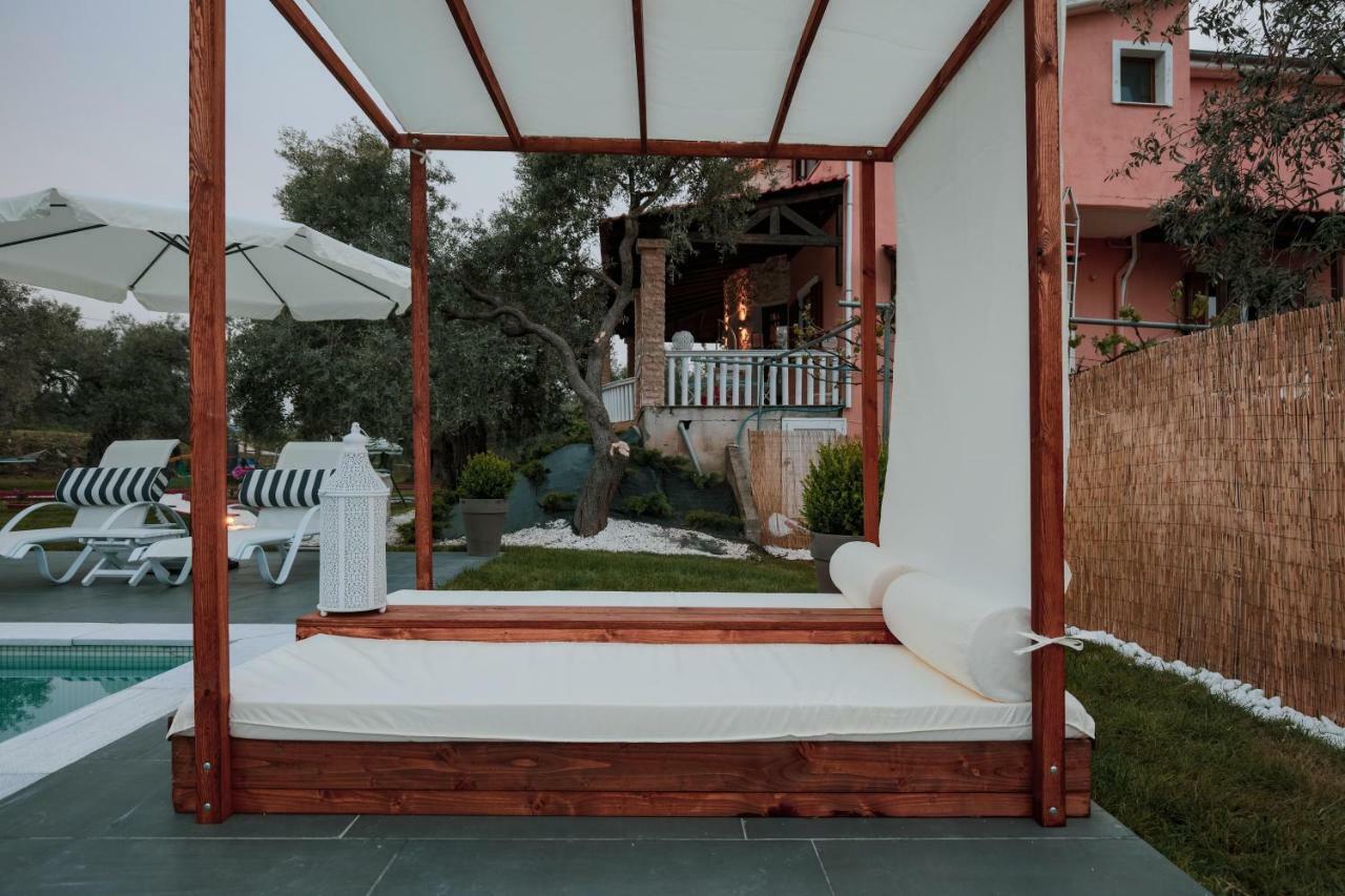 Fokas Luxury Villa Prínos エクステリア 写真