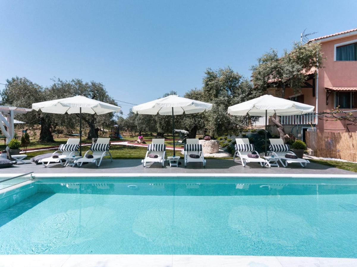Fokas Luxury Villa Prínos エクステリア 写真