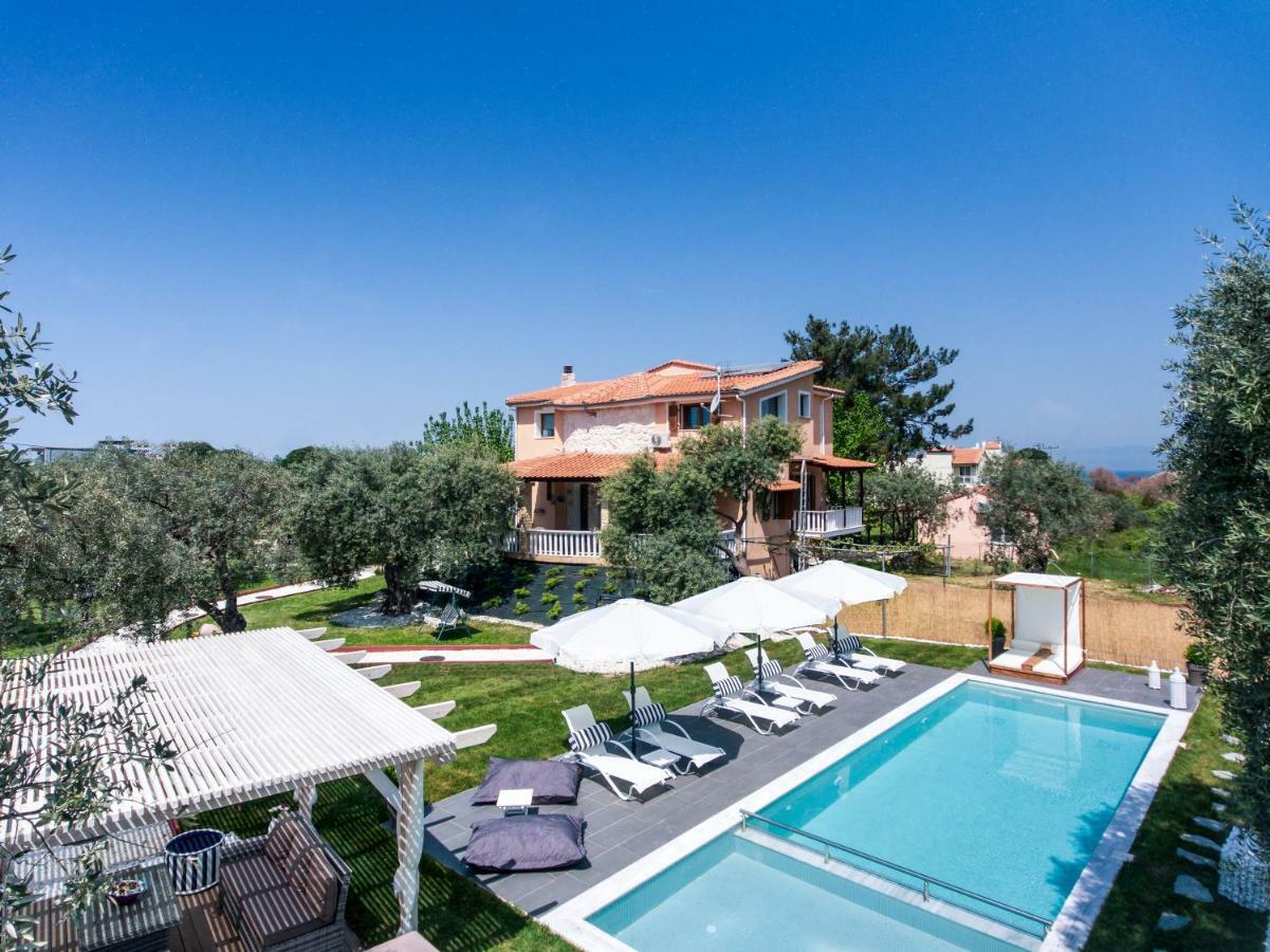 Fokas Luxury Villa Prínos エクステリア 写真